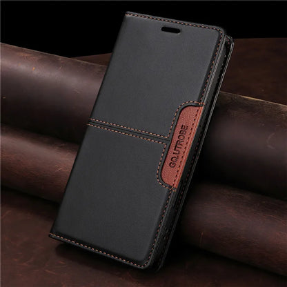 Leather Flip Phone Case For Samsung Galaxy S26 S10 Plus S20 S21 FE S22 S23 S24 S25 Note20 Ultra Magnetic Wallet Protect Cove