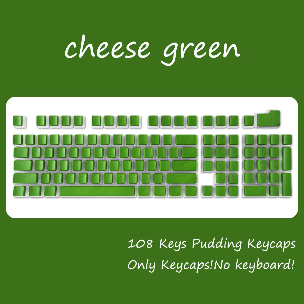 OEM Profile PBT Keycaps 108 Keys Pudding Keycap For Cherry MX Switch Mechanical Keyboard RGB Gamer backlit Key Caps Custom DIY