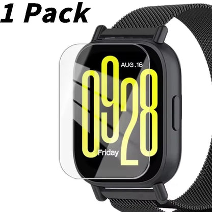 9H Premium Tempered Glass for Xiaomi Redmi Watch 5 Lite Active Smartwatch Screen Protector HD Clear Anti-scratch Protective Film