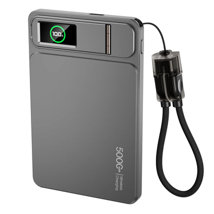 CCC 10000mAh Slim Power Bank for MagSafe Compatible Magnetic Wireless 20W Fast Charging Portable Battery for iPhone 12-17 iWatch