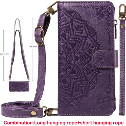 Leather Case For Samsung Galaxy S25 FE S26 Ultra S7 Edge S8 S9 Plus S10 Lite Note 10 8 Flip Wallet Zipper 9 Card Phone Cover