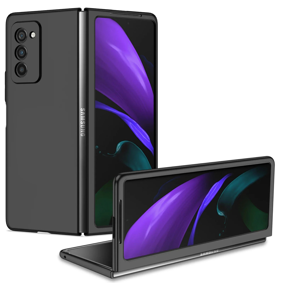 Protective Folding Case for Samsung Galaxy Z Fold  8 ultra 7 6 5 2 3 fold8 Fold7 fold6 Fold4 Fold 4 Fold2 Fold3 Non-Slip Cover