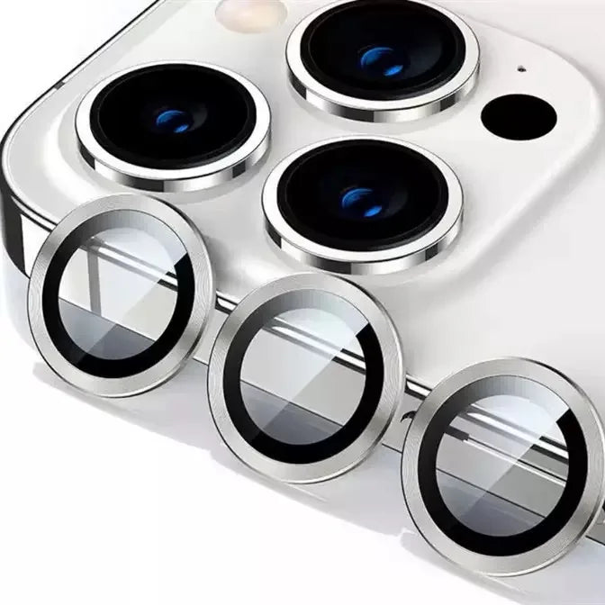 Matel Ring Camera Protector For Apple iphone 17 Glass Camera Lens protector 3D Design Full Cover 1/2 Pcs