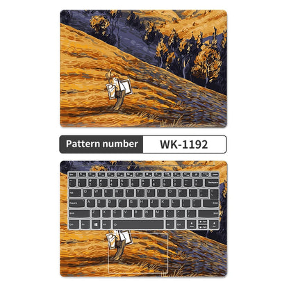 Universal Laptop Stickers Skins Vinly Protective Sticker 13/14/15/17inch 2pc Skin for Macbook/Lenovo/HP/Asus/Dell/Acer Decal