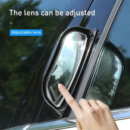 MOBIDEA Universal Car Rear View Mirror Wide-angle Auto Second Row Seats Rearview Mirror Blind Spot Mirrors for Car Accessories