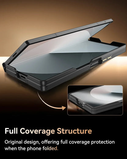 business High Quality for SamsungGalaxy Z Fold 6 5 Magnetic Wireless Charging Drop Protection Anti Scratch Hard Cover Phone Case