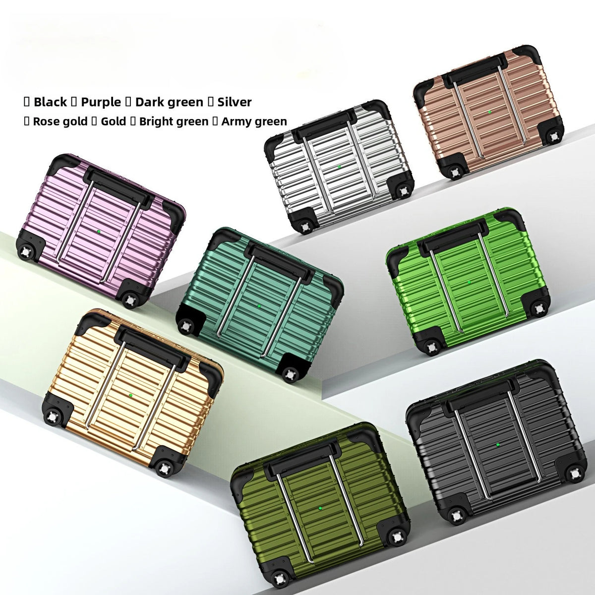 Fashion Luggage Suitcase For Airpods 4 Pro3 Pro2 Trendy Protective Case For Airpods pro Drop-proof Headphone Case