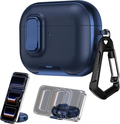 Safety Lock Case For AirPods Headphone Pro Pro 3 with Cleaning Kit Full Body Shockproof Protective Cover For AirPods 4 Pro3 2025