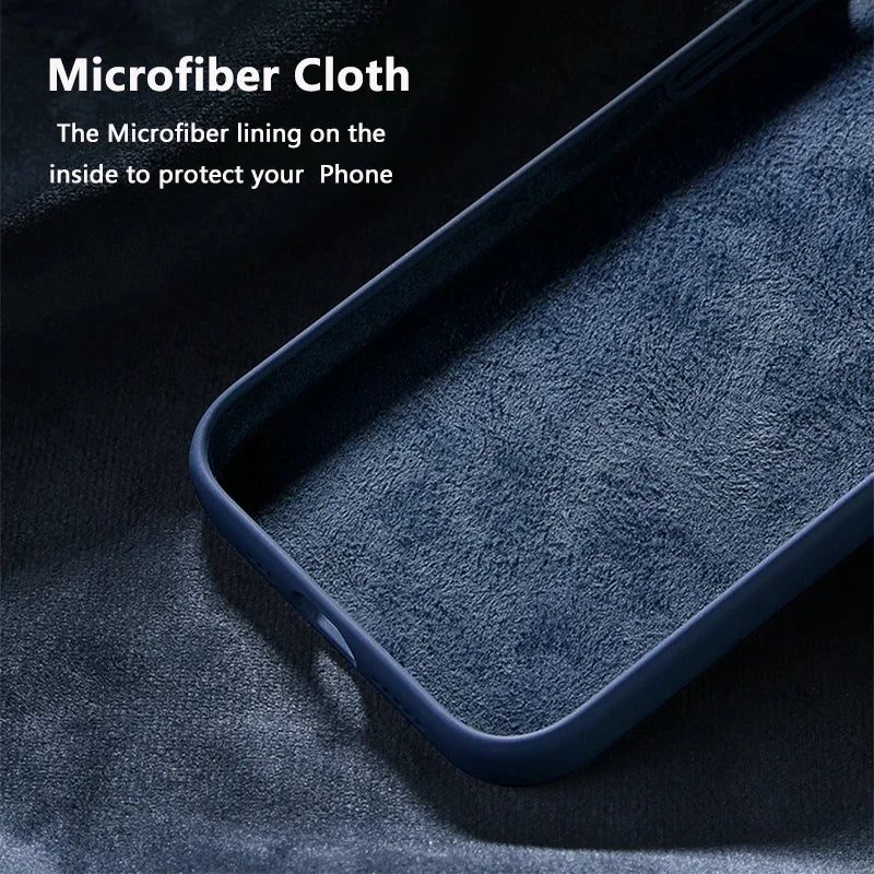 Camera lens Liquid Silicone Phone Case For iPhone 16  15 11 14 13 Pro Max Cases For iPhone 12 11 Pro 15 14 Plus Protection Cover