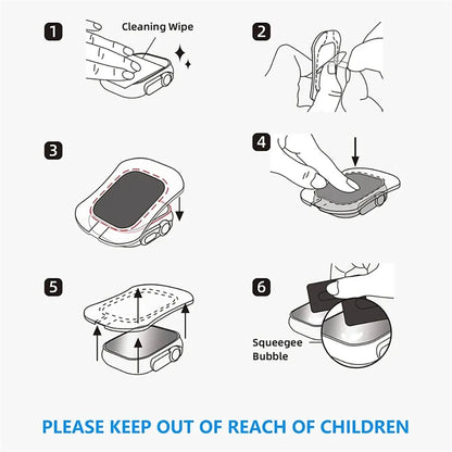 5PCS Tempered Glass For Apple Watch Ultra 2 49mm Anti-Scratch Screen Protector iWatch Ultra Seconds installation Protective Film