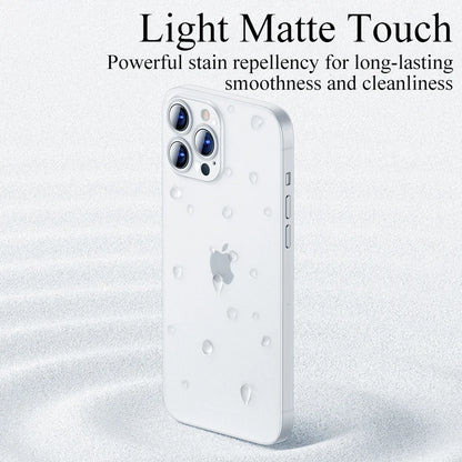 0.3mm Ultra Thin Back Cover Case For iPhone 13 12 Mini 11 Pro SE 2022 2020 Transparent Matte Hard Cover Soft Slim Shell Fundas