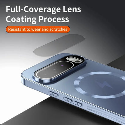 Magnetic Case for Google Pixel 10 9 ProXL 8 7 6 Pro 9A 8A 7A 10Pro AG Nano Matte Lightning Cover Protective Shockproof Cover