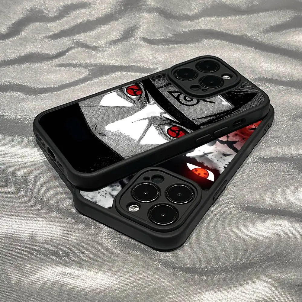 Classic Anime U-Uchiha Itachi Phone Case For iPhone 17 16 15 14 13 12 11 Air Plus Pro Max Soft Back Cover