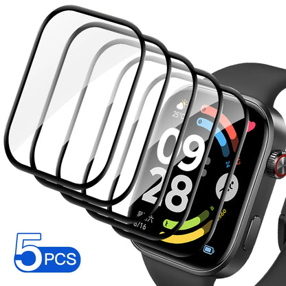 Screen Protector Film for Redmi Watch 6 - HD Clear Anti-Scratch Protective Film for Xiaomi Smartwatch