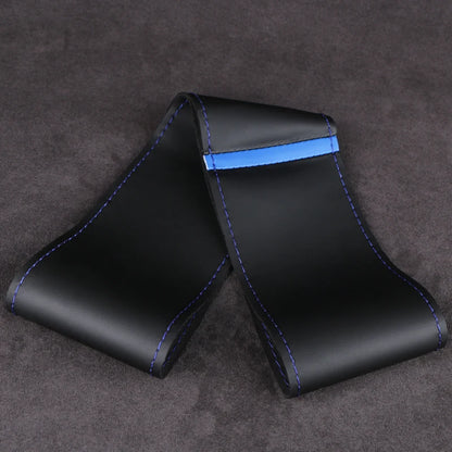 Universal PU Leather Automotive Steering Wheel Cover Soft Leather Cover Steering Wheel Braid DIY Car Accessories Hand Sewing