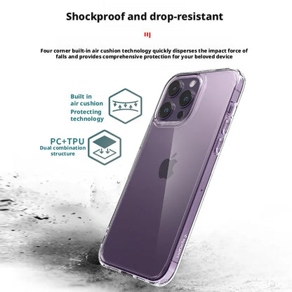 Spigen Ultra Hybrid Case For iPhone 17 Air 12 13 14 15 16 17 Pro Max 16 Plus Ultra-Thin Shockproof Protective Transparent Cover