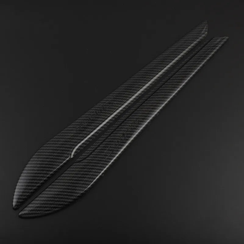 2pcs Car Door Body Front Rear Bumpers Protector Corner Guard Decals Anti Scratch Anti-collision Strips Sticker Car Accessories