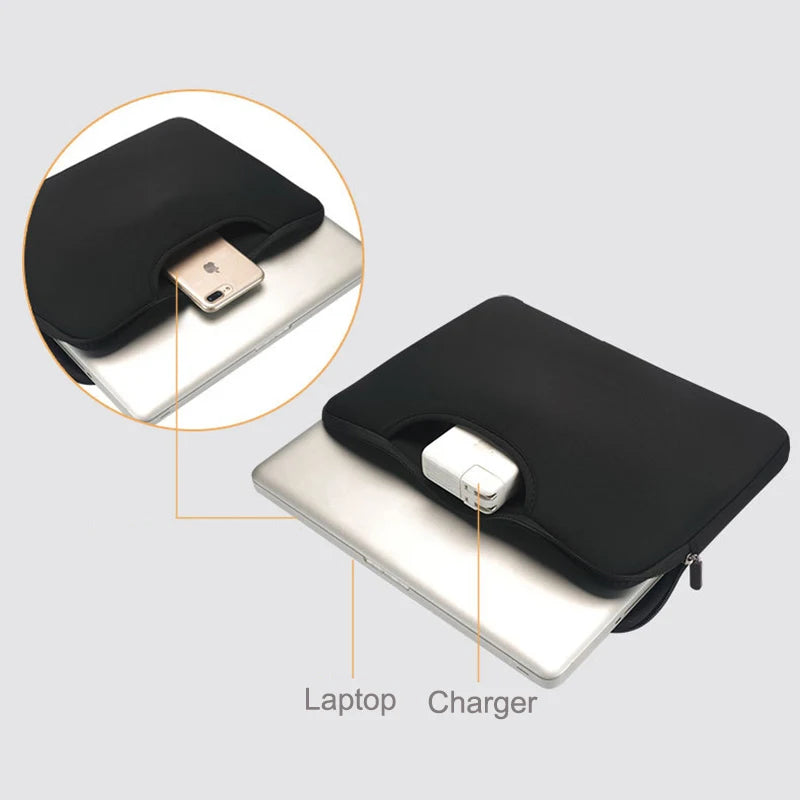 Handbag Laptop Bag 11 12 15 15.6 Inch For Xiaomi MacBook Air Pro 13 Sleeve 14 Case Cover Computer Notebook Pc Accessories Women