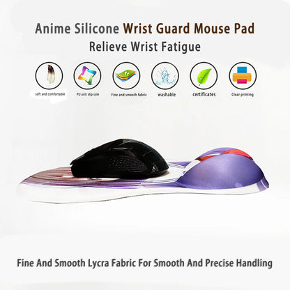 3d Carpet Mouse Pad Minato Aqua Hololive Kawaii Wrist Rest Keyboard Anime Girl Mouse Pads Cute Virtual Anchor Laptop Table