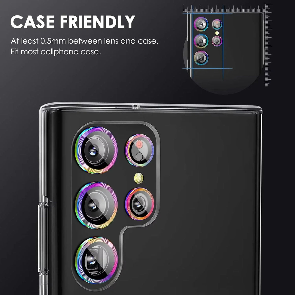 For Samsung Galaxy S26 Ultra S26 Plus S25 Ultra Camera Lens Protector Tempered Glass Camera Cover Screen Protector Metal Scratch