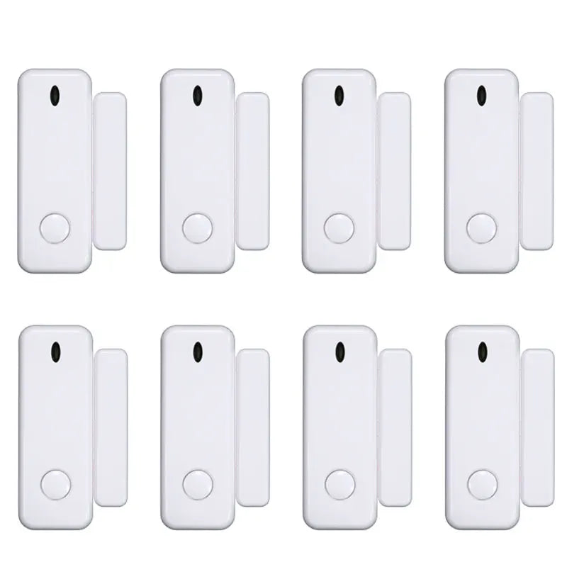433MHz Mini Door Window Alarm Sensor Wireless Intelligent Door Sensor Security Alarm Host Accessories Open Door Reminder