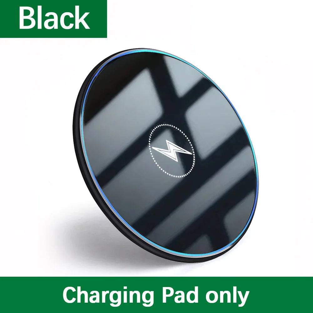 Universal Wireless Charger for Apple iPhone 17/16/15 Pro Max Samsung Galaxy S22/S21 Huawei Xiaomi Google Pixel - Compatible