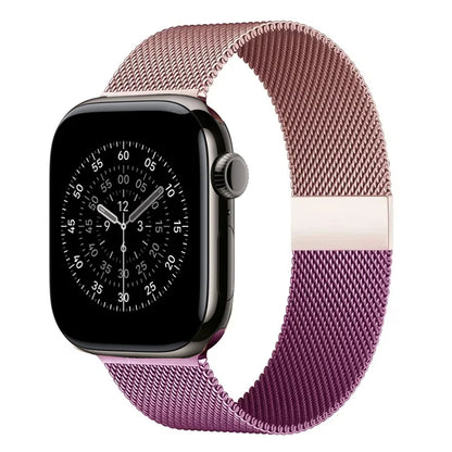 Milanese loop strap For Apple Watch band 11 46mm 44mm 40mm 41mm 42mm 45mm bracelet iwatch series 10 8 7 6 5 4 SE 9 Ultra 3 49mm