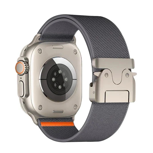 Nylon Strap for Apple Watch Ultra 2 Band 49mm 10 9 8 7 45mm 41mm 44mm 46mm 42mm Braided Elastic Bracelet for IWatch Series 6 SE