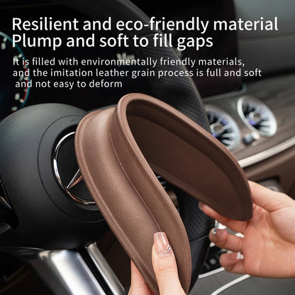 EVA Car Seat Crevice Filling Strip Universal Seat Blocker Prevent Dropping Car Accessories Plug-In Car Seat Gap Filler Elastic