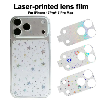 Full Cover Lens Protective Film HD Clear Anti Scratch Back Screen Protector Anti-Shatter Clear for iPhone 17 Pro Max 17Pro