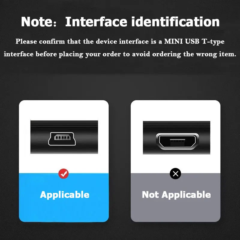 Mini USB 1M 2M Cable Mini USB to USB Fast Data Charger Cable for MP3 MP4 Player Car DVR GPS Digital Camera HDD Mini USB Cord
