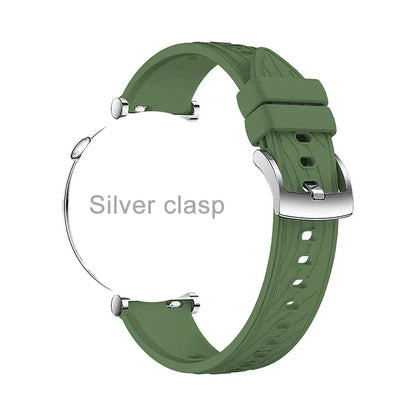 18mm Band for Xiaomi S4 41mm Sport Breathable Adjustable Band for Xiaomi S4 41mm Men Women Rubber Accessroeis Watch Strap