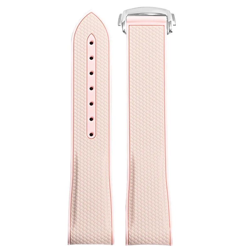 Strap for Omega X Swatch Joint MoonSwatch 20mm Curved End Silicone Rubber Band for Seamaster 300 Waterproof Sport Watch Bracelet