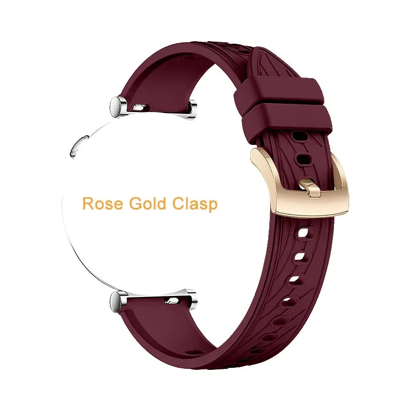 18mm Band for Xiaomi S4 41mm Sport Breathable Adjustable Band for Xiaomi S4 41mm Men Women Rubber Accessroeis Watch Strap