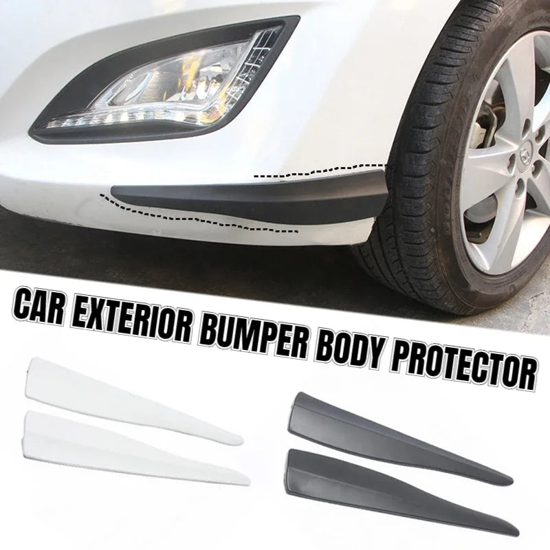 Universal Front Rear Bumper Corner Protector Guard Car Anti-collision Protection Decoration Strip Car Accessories New