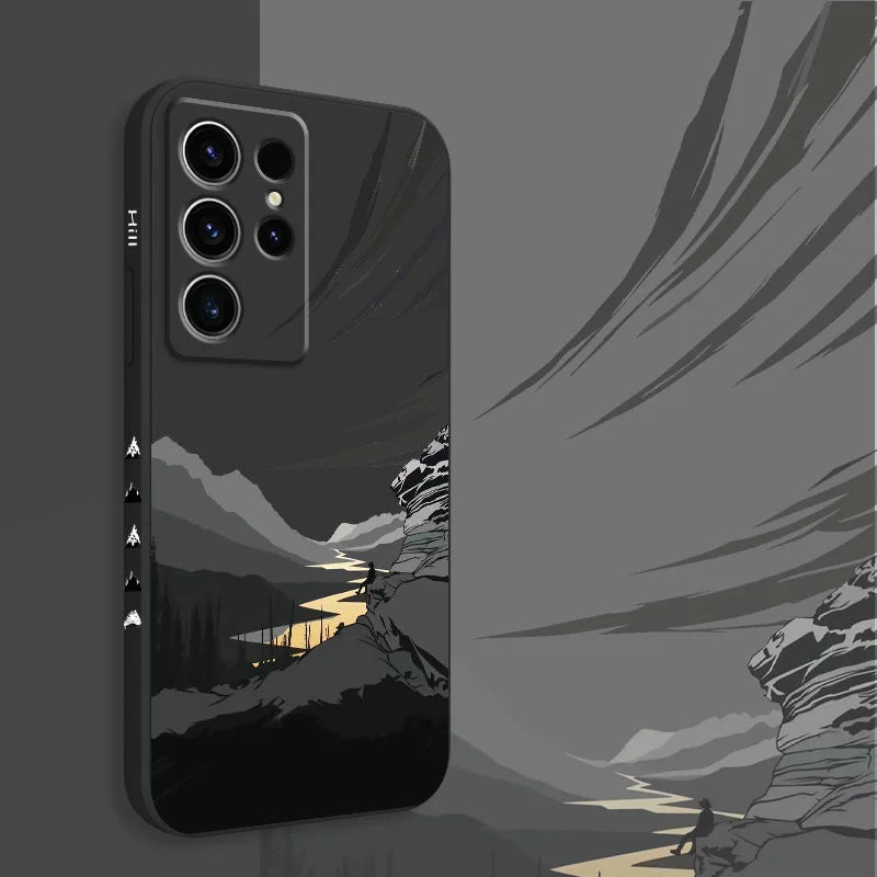 Relaxed Mind Phone Case For Samsung Galaxy S25FE  S24 S23 S22 S21 S20 S10 S10E S9 Ultra Plus FE Note 20 Ultra 10 9 Plus Cover