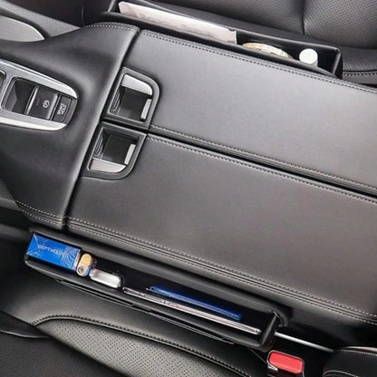 Car Seat Gap Filling Material, Car Seat Leather Storage Box, Cup Holder, Adjustable Seat Storage Box