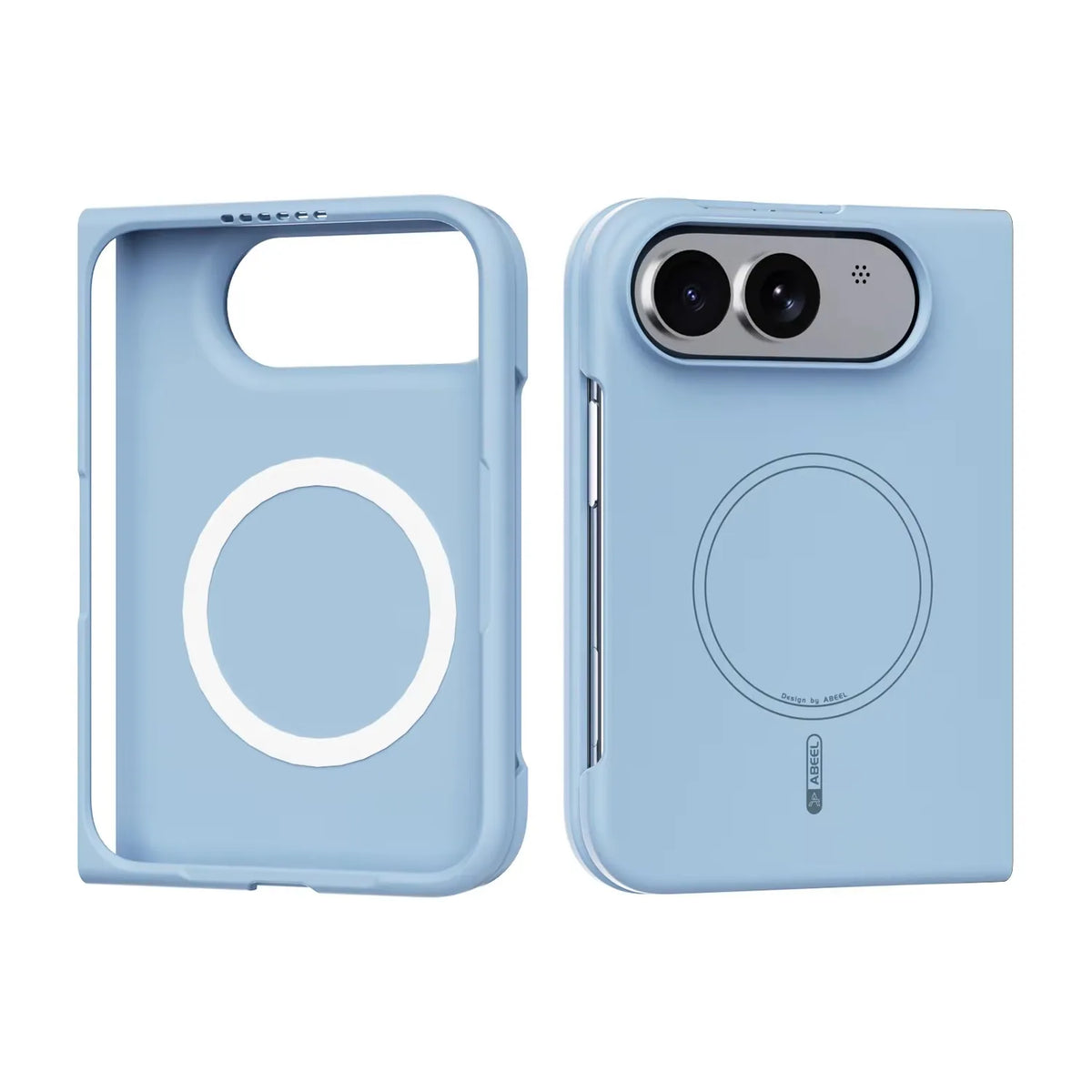 Liquid Silicone Cute Magnetic Skin-Feel Phone Case For iPhone Duo For Magsafe Wireless Flexible Slim Shockproof Protect Cover