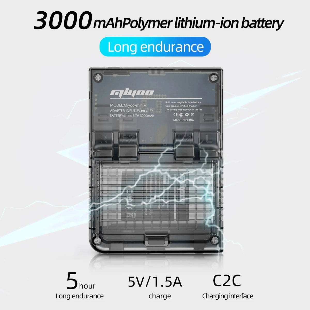 MIYOO Mini Plus Retro Pocket Emulator 3.5" OCA IPS Linux Handheld Console 3000mAh Multi Emulator Classic Video Game Console Gift