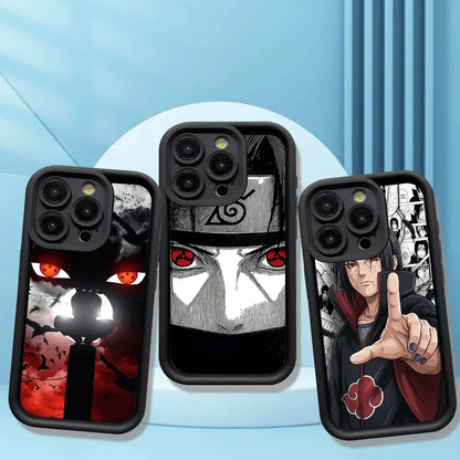 Classic Anime U-Uchiha Itachi Phone Case For iPhone 17 16 15 14 13 12 11 Air Plus Pro Max Soft Back Cover