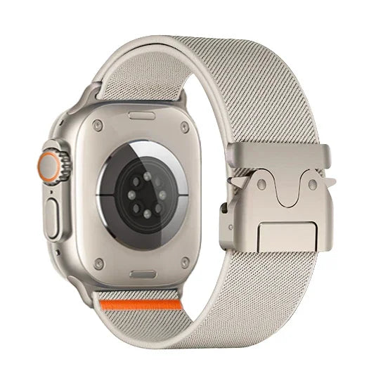 Nylon Strap for Apple Watch Ultra 2 Band 49mm 10 9 8 7 45mm 41mm 44mm 46mm 42mm Braided Elastic Bracelet for IWatch Series 6 SE