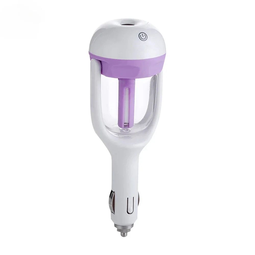 3-in-1 Car Aromatherapy Diffuser Humidifier Plug & Play Cigarette Lighter Mist Maker Fresh Driving Interior Accessory