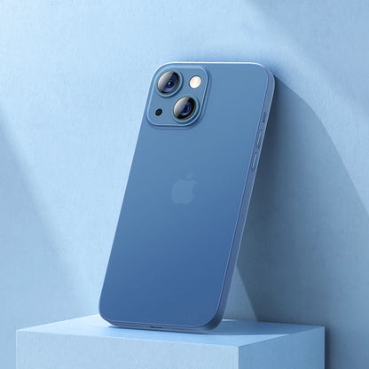 0.3mm Ultra Thin Back Cover Case For iPhone 13 12 Mini 11 Pro SE 2022 2020 Transparent Matte Hard Cover Soft Slim Shell Fundas