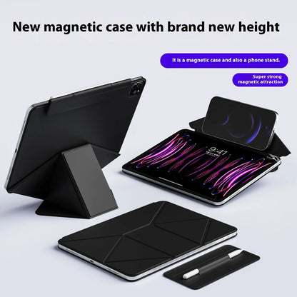 For 2025 iPad A16 11th Case for 2024 iPad Air 11 10.9 Pro 11 13 inch Magnetic Case for iPad Mini 6 7 Back Case