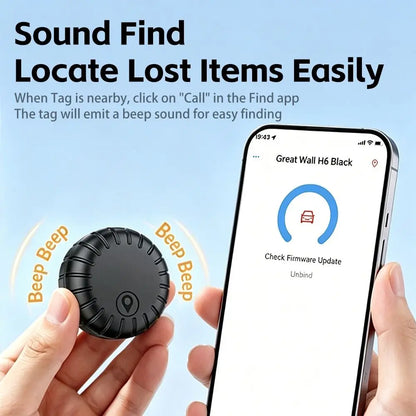 5.3 Bluetooth Magnetic Anti Lost Tracker Long Standby IPX7 Waterproof Grade Smart Tag Item Locator Unlimited Remote Location