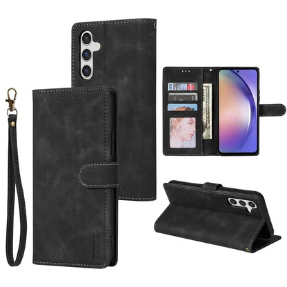 Wallet Card Slot Flip Leather Case For Samsung Galaxy A15 A16 A17 A35 A36 A53 A54 A55 A56 S25 Edge S24 Ultra S23 S22 Plus S20 FE