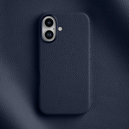 Melkco All-inclusive Genuine Leather Mobile Phone Case for IPhone 16 17 Plus with Magnetic Luxury Mobile Phone Protective Case