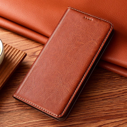 Crazy Horse Genuine Leather Flip Case For Google Pixel 3 4 4A 5 5A 6 6A 7 7A 8 8A 9 10 10A 11 XL Pro Fold Phone Cover Card Cases
