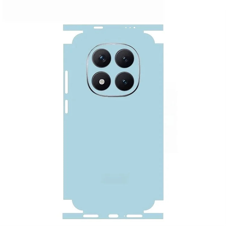 Plain Color Pattern Matte Film Skin Phone Back+Sides Sticker For XIAOMI Redmi Note 15 14 13 Pro Full CoverWrap
