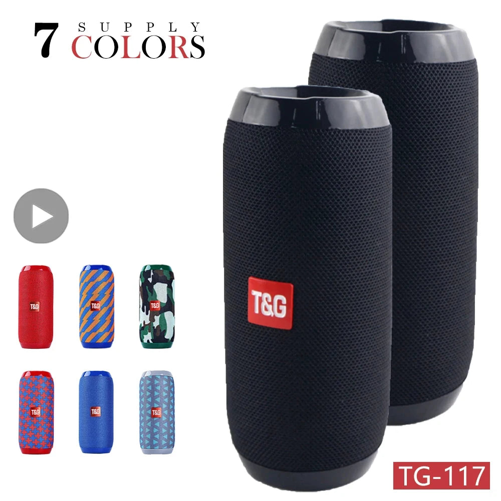 Portable Wireless Bluetooth Speaker Blutooth Music Sound Box For Caixa De Som Blootooth Subwoofer Radio FM Handfree Bass System